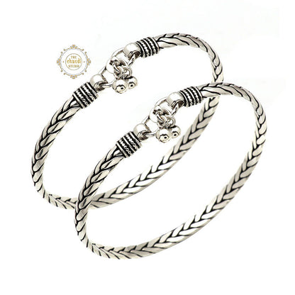 Utsav Fish Braid Kada Anklet