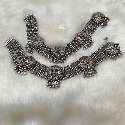 Jashn Warrior Ghungroo Anklet (Made to Order)