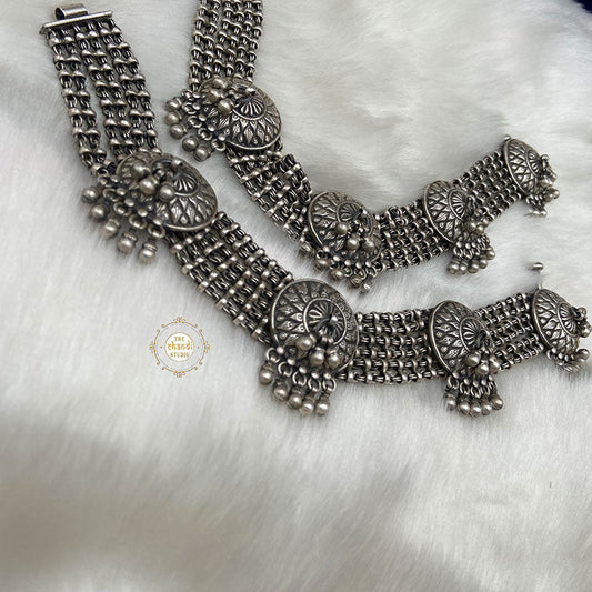 Jashn Warrior Ghungroo Anklet (Made to Order)