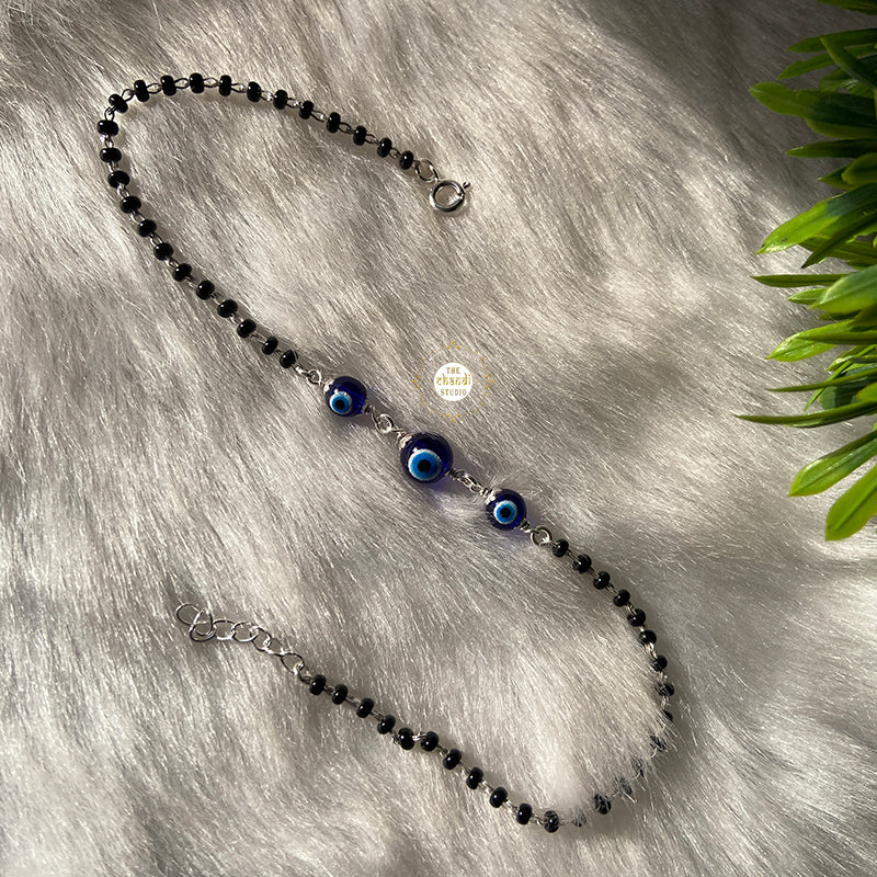 Adiha Pure Silver 925 Ankle Bracelet/Payal