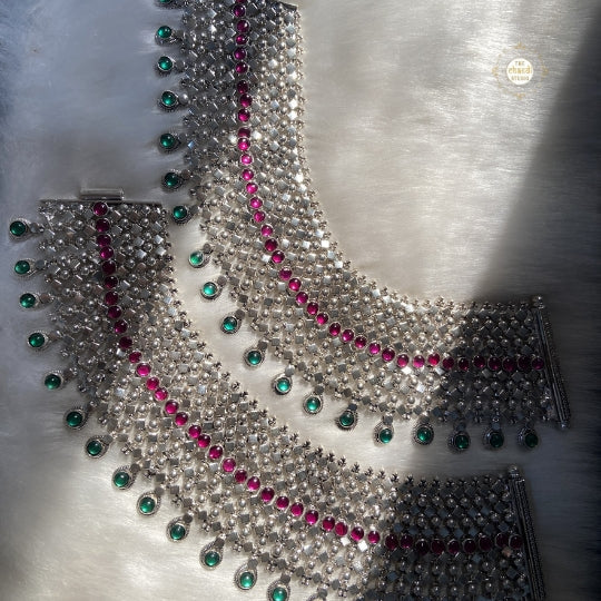 Jashn Stone Anklet (Made to Order)