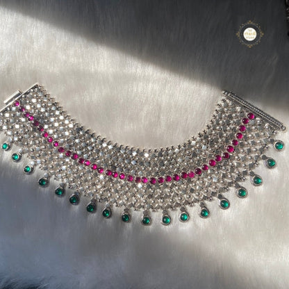 Jashn Stone Anklet (Made to Order)
