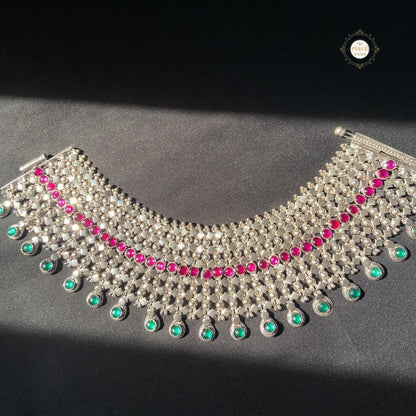Jashn Stone Anklet (Made to Order)