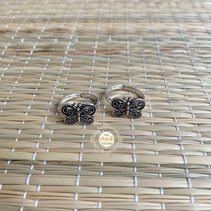 Little Butterfly Toe Ring