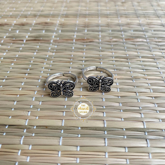 Little Butterfly Toe Ring