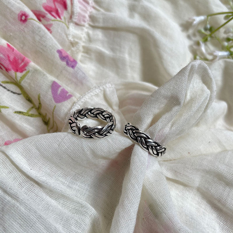 Utsav Braid Toe Ring