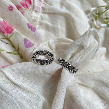 Utsav Braid Toe Ring