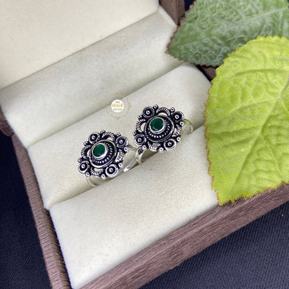 Utsav Stone Toe Ring