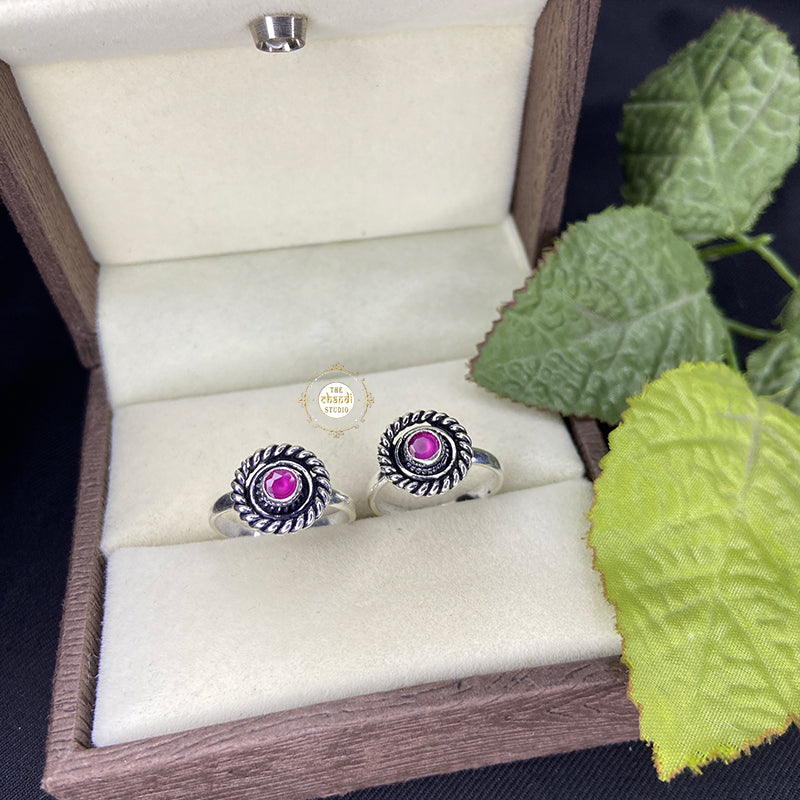 Utsav Rangoli Toe Ring