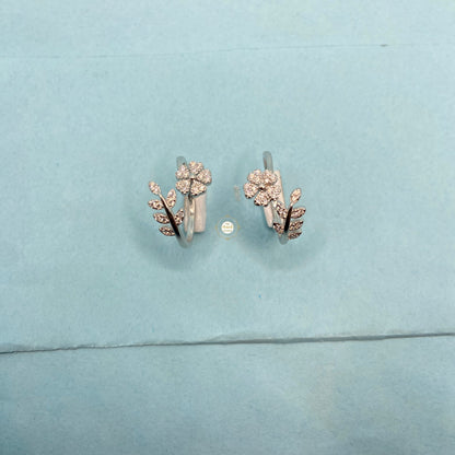 Sparkling Silver Twilight Toe Ring