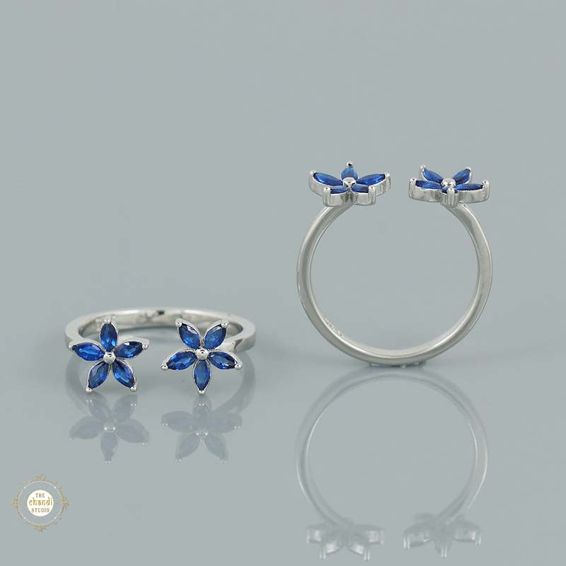Sterling Silver Sterling Sparkling Shine Toe Ring