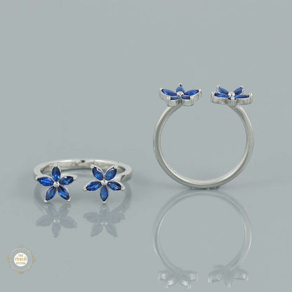 Sterling Silver Sterling Sparkling Shine Toe Ring