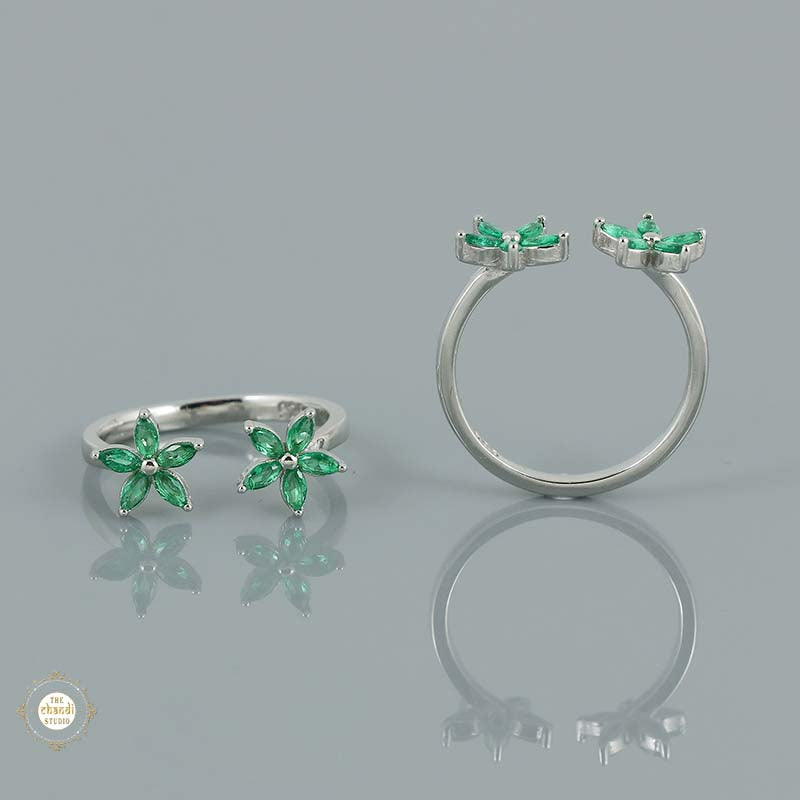 Sterling Silver Sterling Sparkling Shine Toe Ring