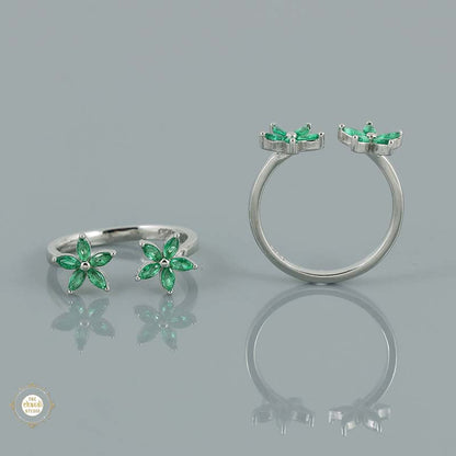 Sterling Silver Sterling Sparkling Shine Toe Ring