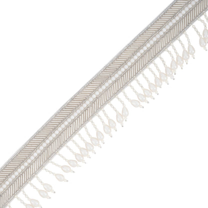 Teejh Naysa Pearl Silver Belt