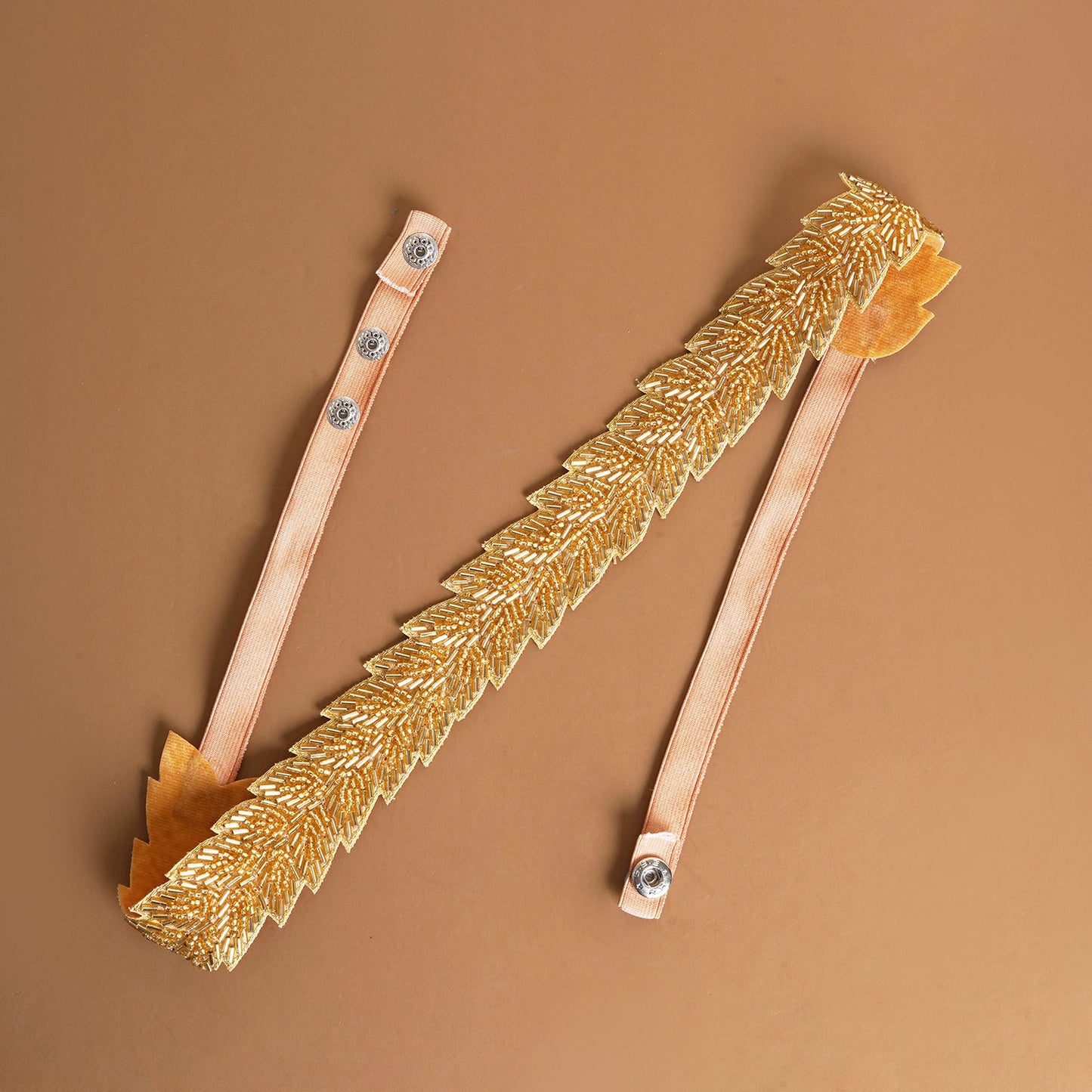 Teejh Rayna Bead Gold Belt