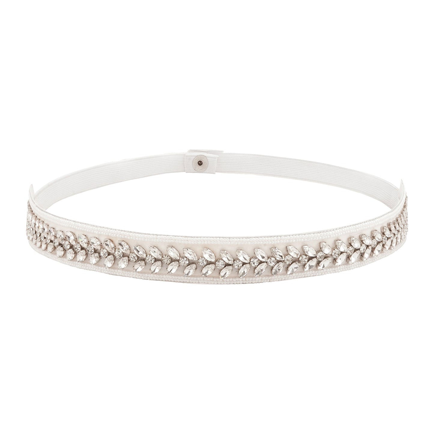 Teejh Palki Stone Silver Belt