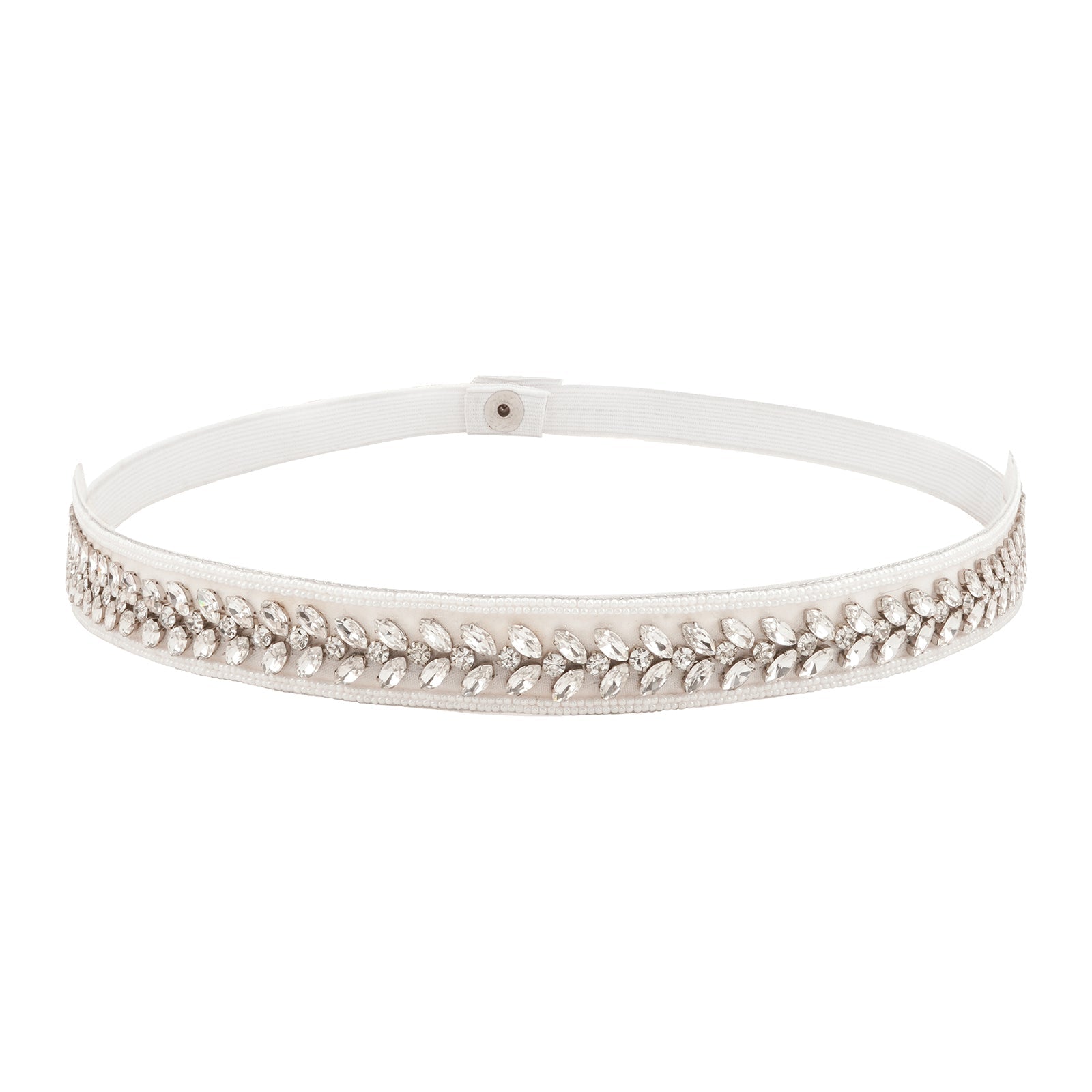 Teejh Palki Stone Silver Belt