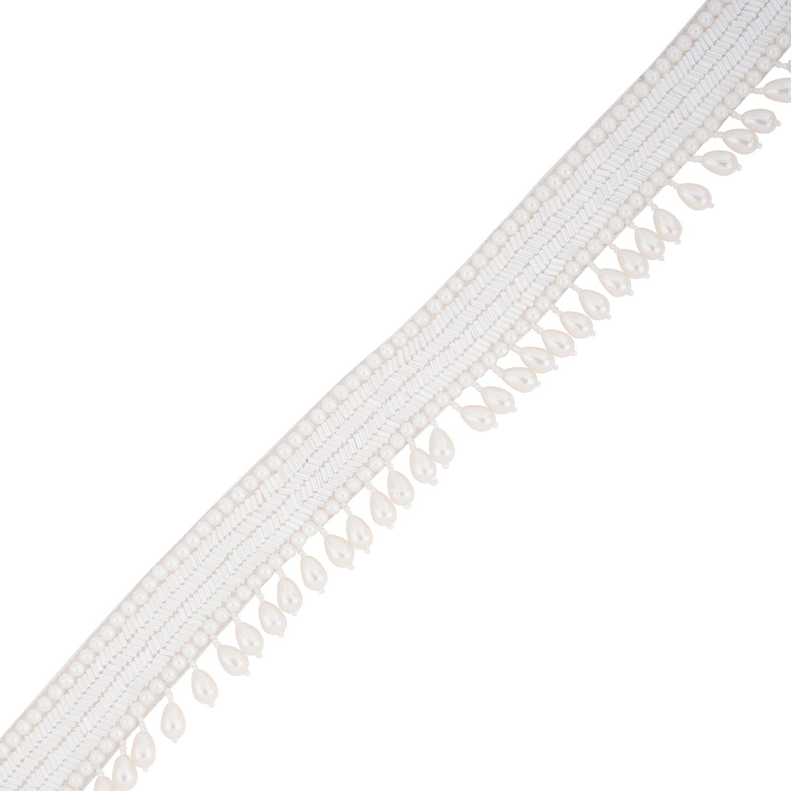 Teejh Xiti Pearl White Belt