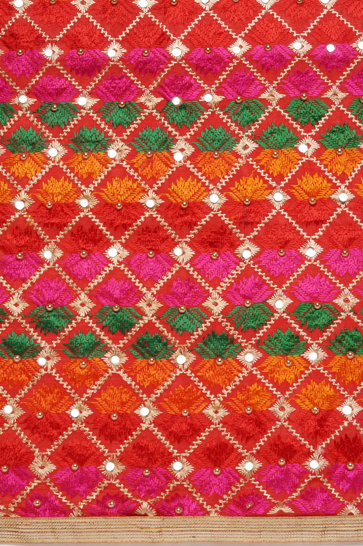 Teejh Neeladri Phulkari Dupatta