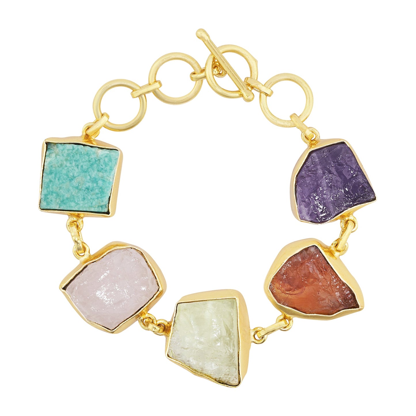 Soléa Multicolored Natural Stone Bracelet