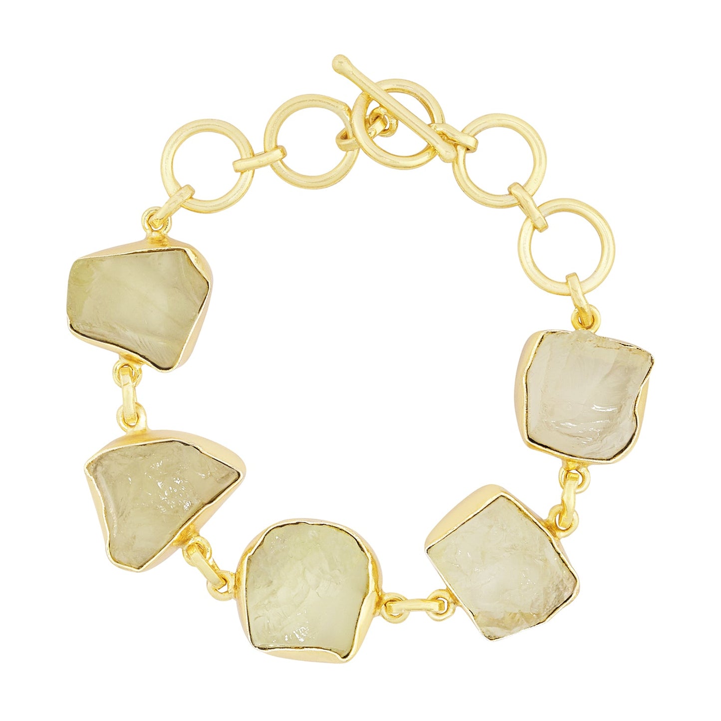 Teejh Reysha Yellow Natural Stone Bracelet