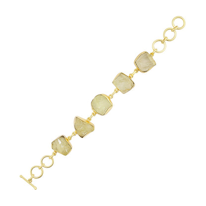Soléa Yellow Natural Stone Bracelet