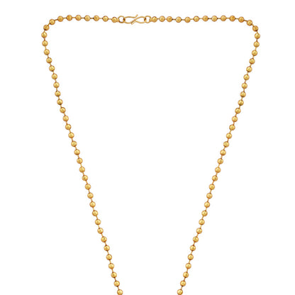 Teejh Anua Gold Red and Green Stones Necklace Set