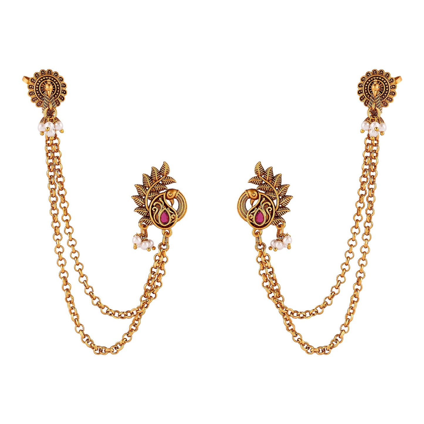 Teejh Keri Gold Earcuffs