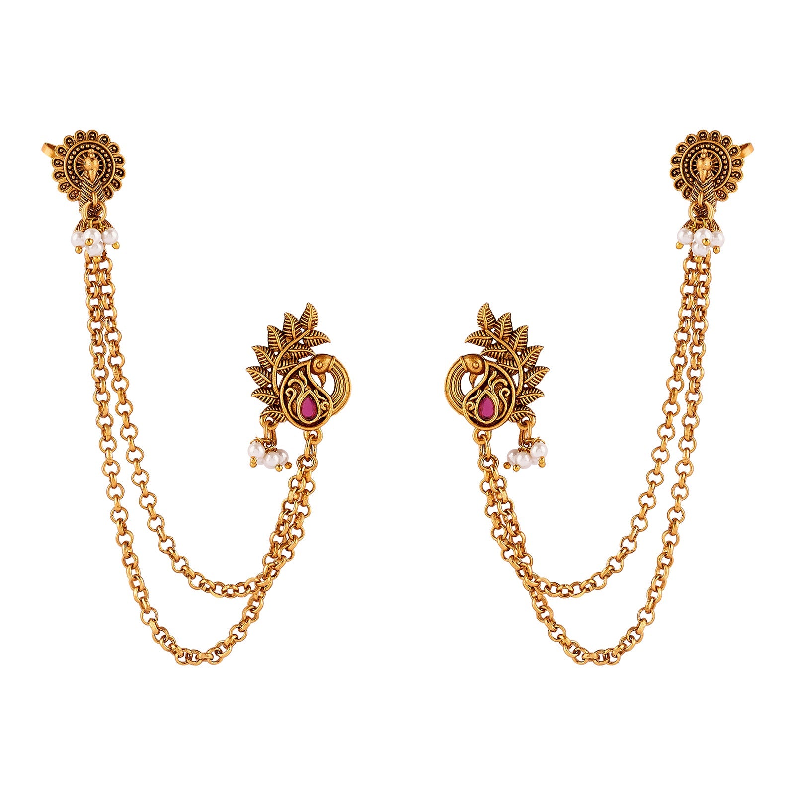 Teejh Keri Gold Earcuffs