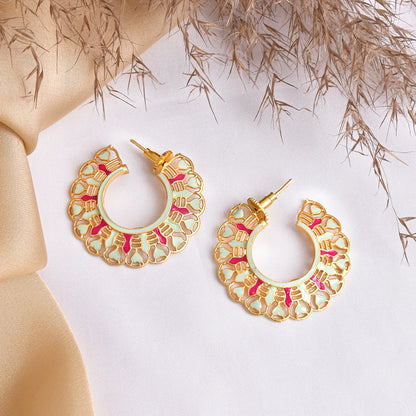 Teejh Aamani Light Green Earrings