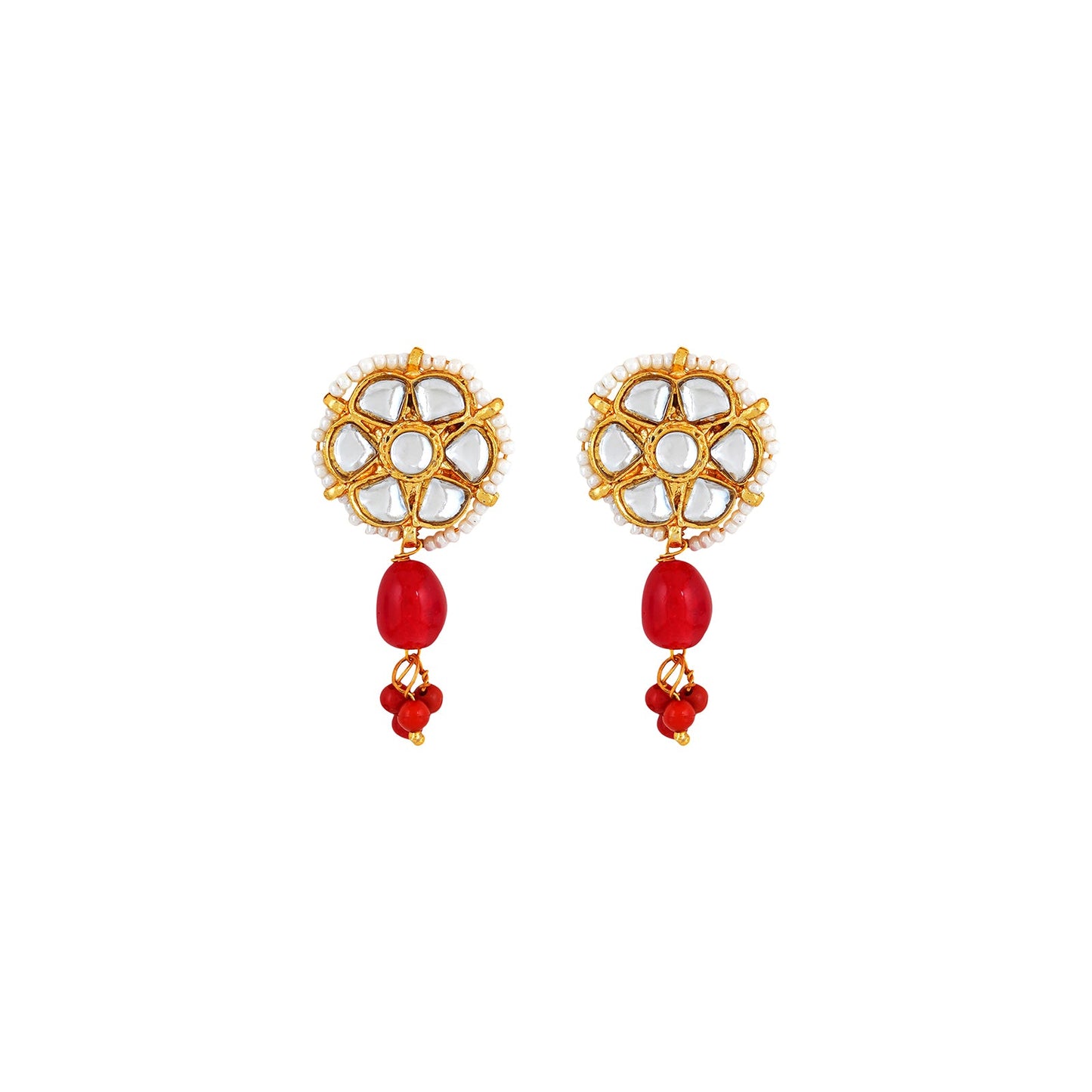Teejh Akruti Pink Necklace Set