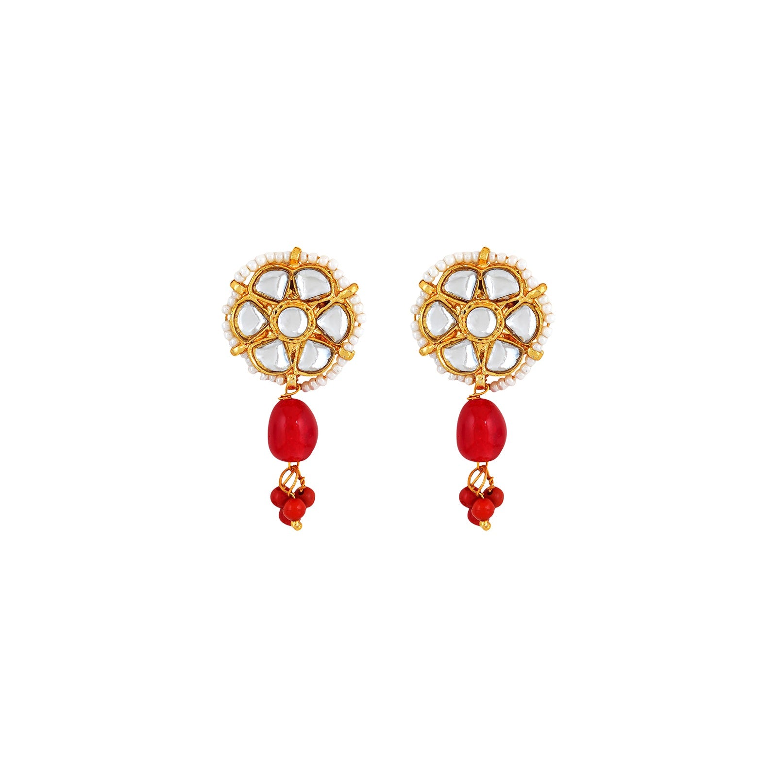 Teejh Akruti Pink Necklace Set