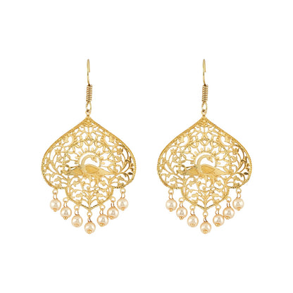 Teejh Daivita Gold and Pearl Earring
