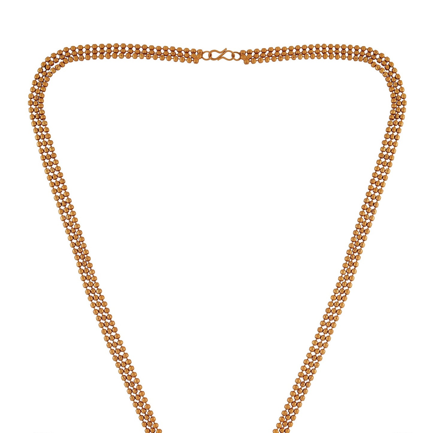 Teejh Kanvi Gold Ruby Necklace Set