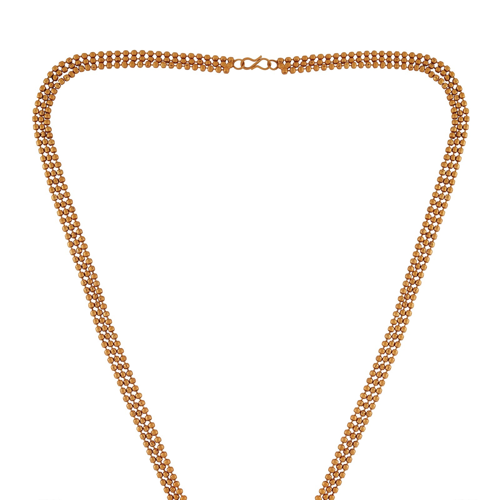 Teejh Kanvi Gold Ruby Necklace Set