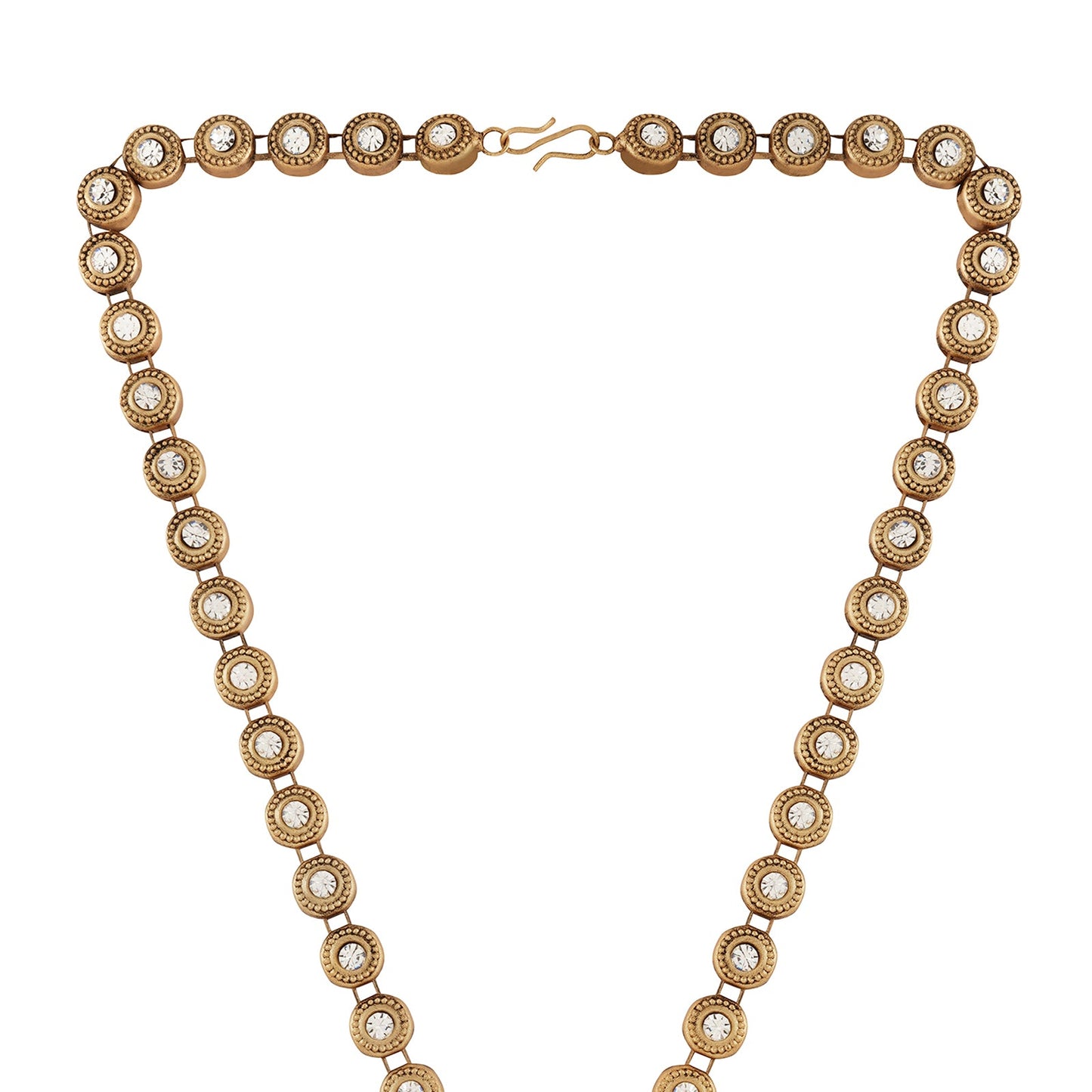 Teejh Kushan Gold And Necklace Set