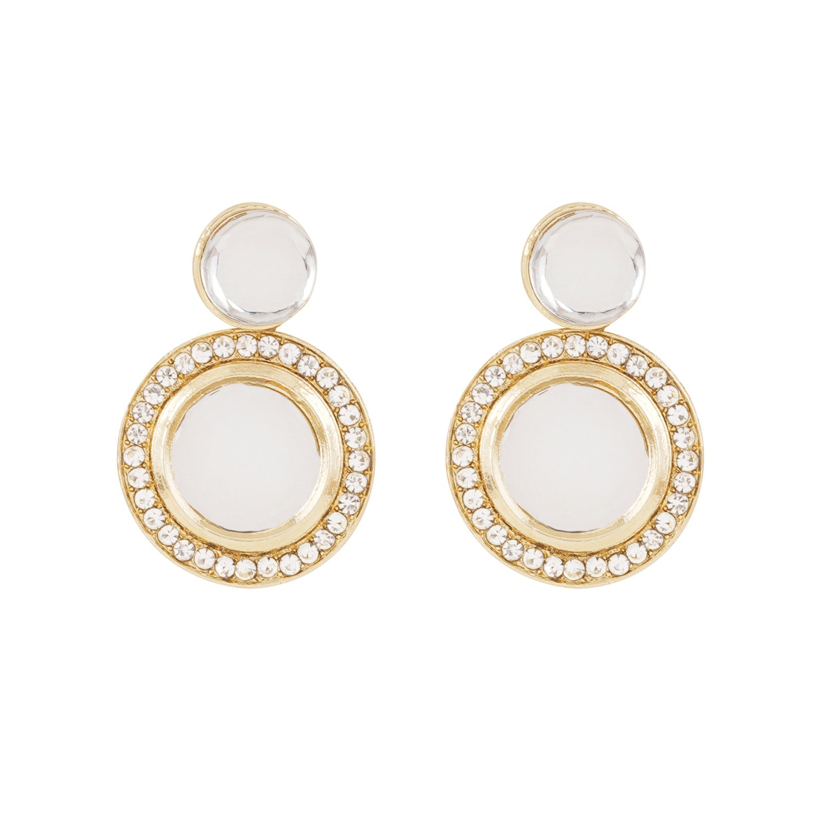 Teejh Bandhan Light Gold Necklace Set