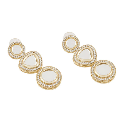 Teejh Nazakat Light Gold Earring