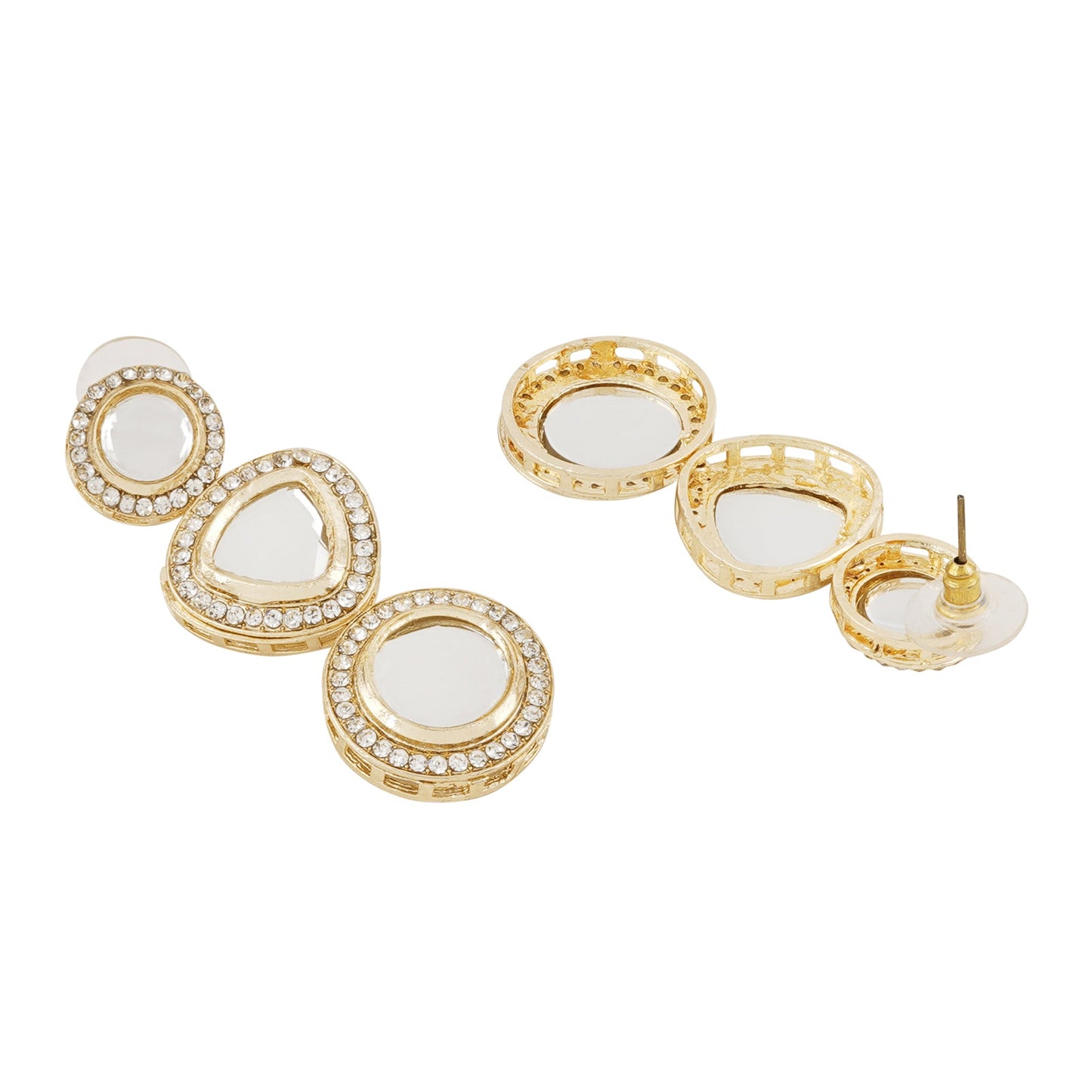 Teejh Nazakat Light Gold Earring