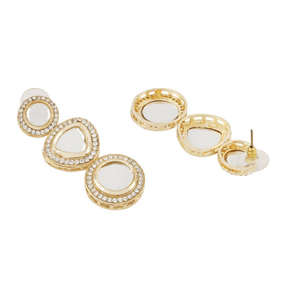 Teejh Nazakat Light Gold Earring