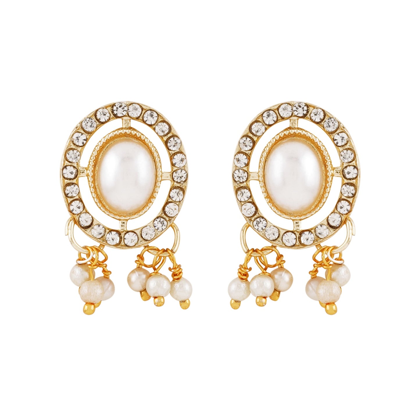 Teejh Bela Light Gold Necklace Set