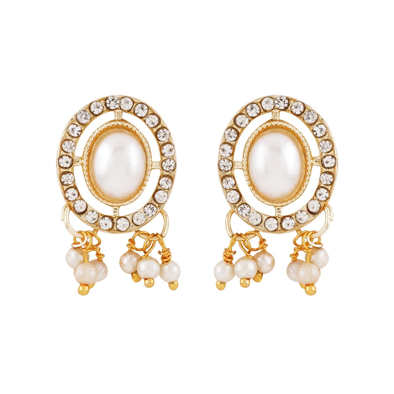 Teejh Bela Light Gold Necklace Set