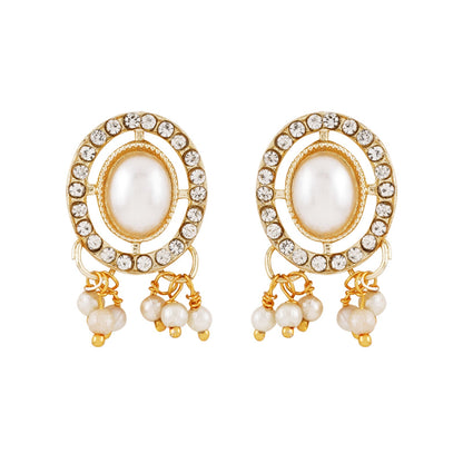Teejh Bela Light Gold Necklace Set