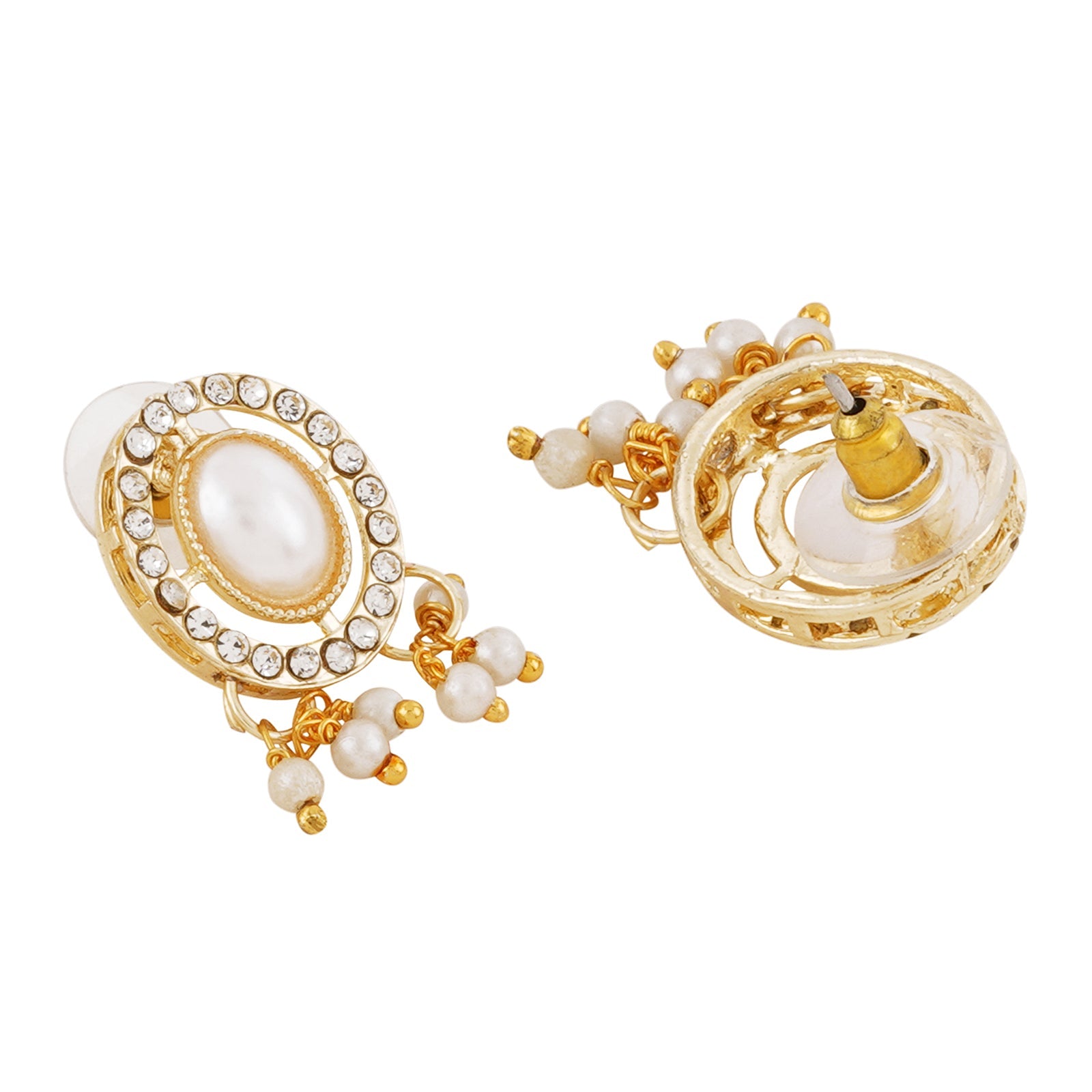 Teejh Bela Light Gold Necklace Set