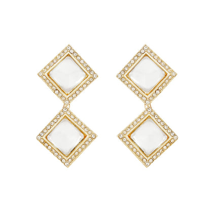 Teejh Moksha Light Gold Uncut Stone Necklace Set