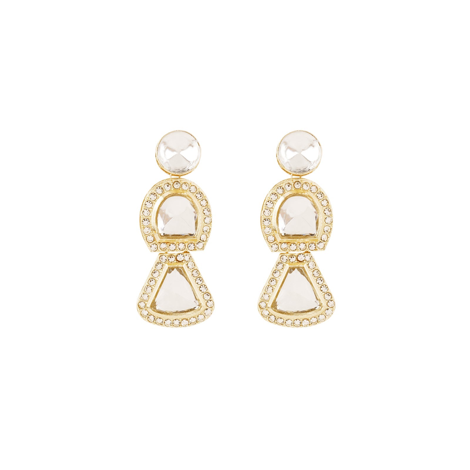 Teejh Taani Light Gold Necklace Set
