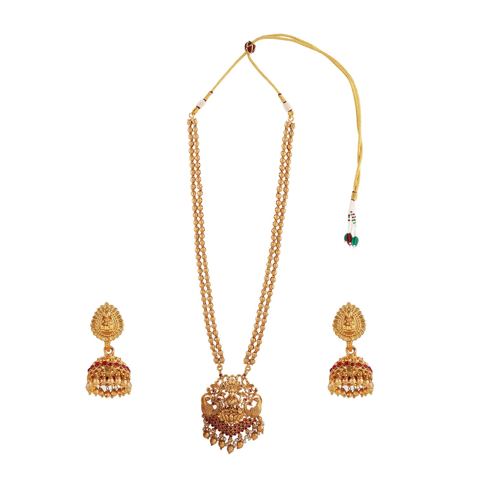 Teejh Akasha Gold Necklace Set