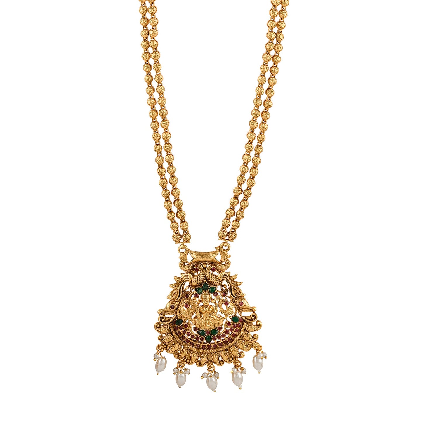 Teejh Apsara Gold Necklace Set