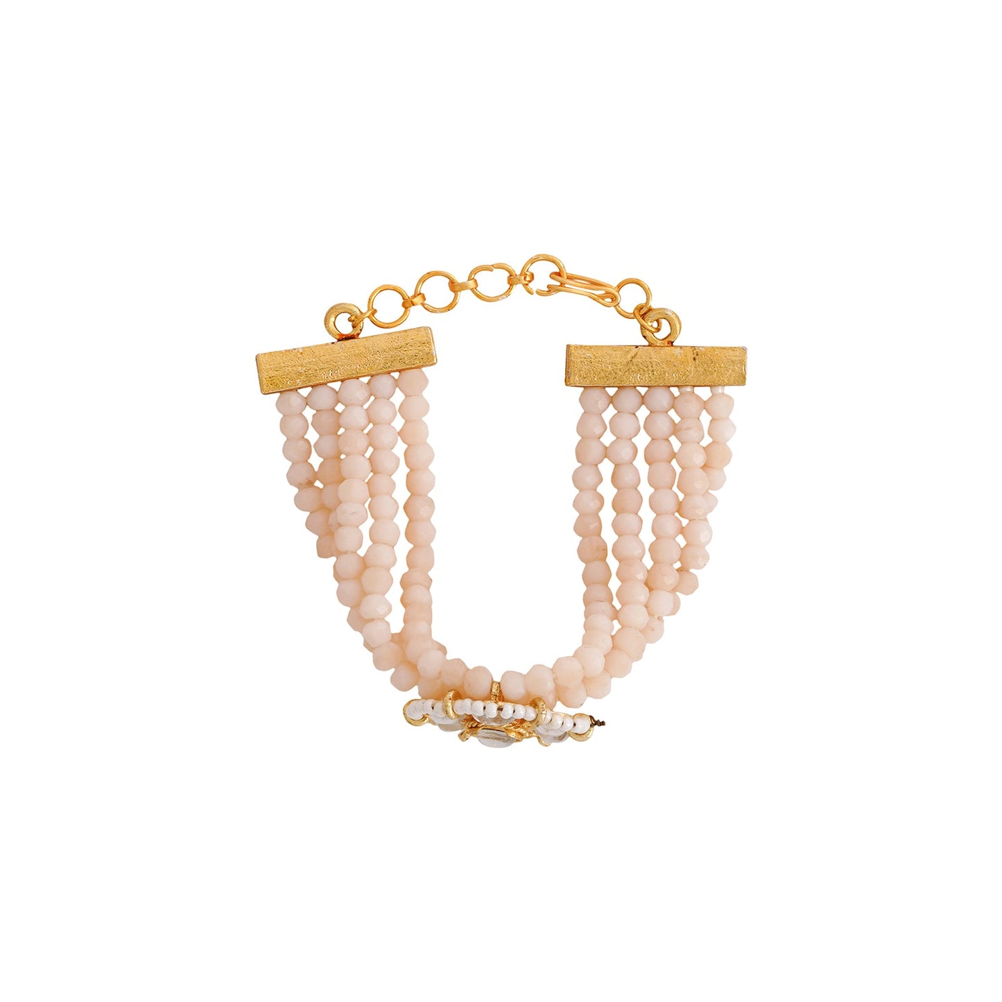 Teejh Adhira Light Pink Beaded Bracelet